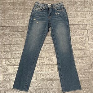 Zenana Outfitters Classic Denim Straight Leg Jeans